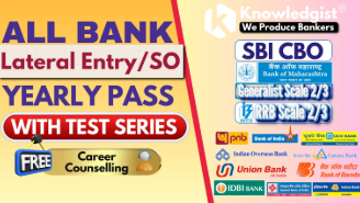All Banking Lateral Entry & SO Courses